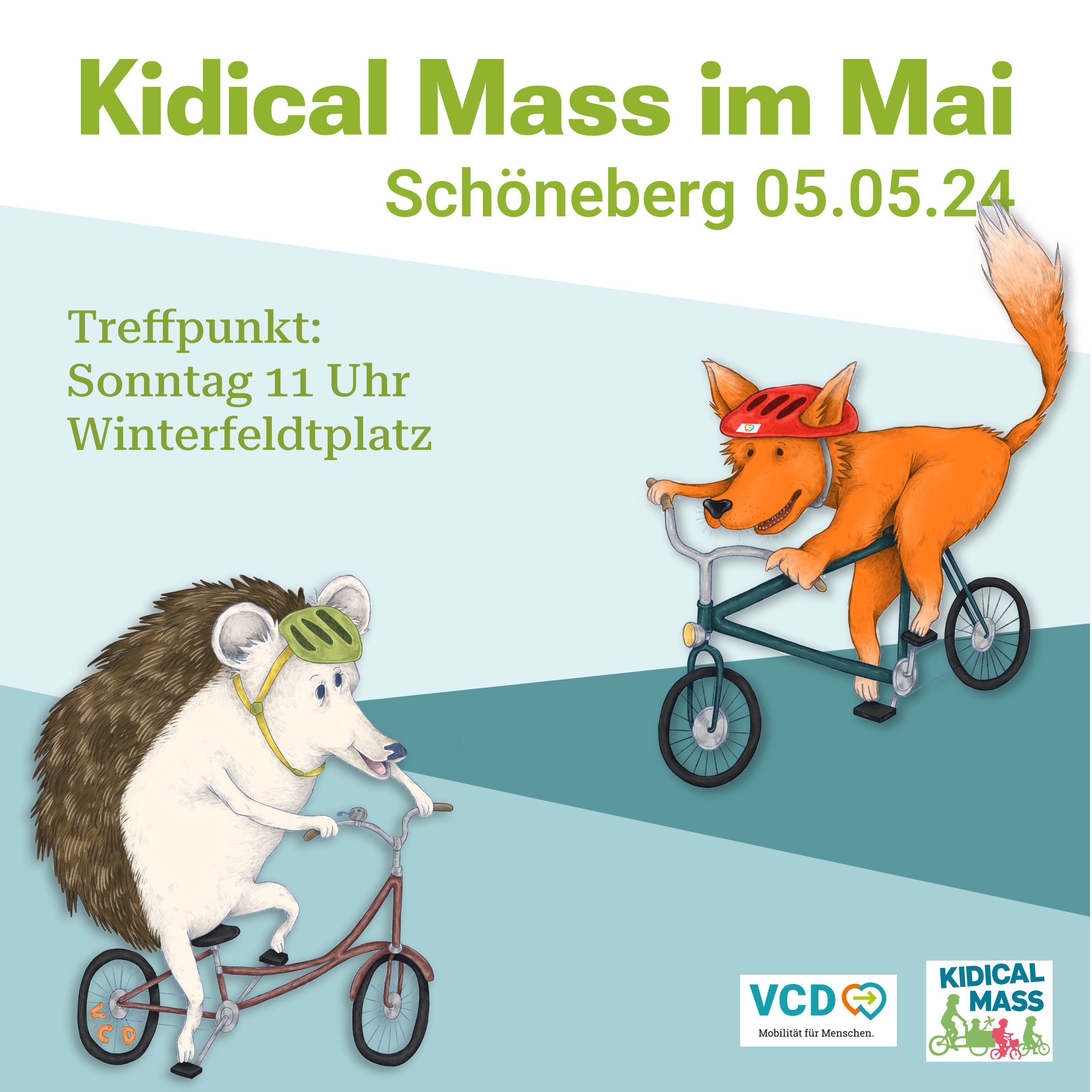 Kidical Mass in Schöneberg